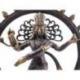 Statuette Shiva Nataraja en laiton 35cm. Artisanat asiatique.