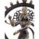 Statuette Shiva Nataraja en laiton 35cm. Artisanat asiatique.