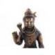 Statuette Shiva en laiton 17cm. Artisanat asiatique.