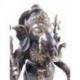 Statue Ganesh en laiton 40cm. Savoir-faire traditionnel asiatique.