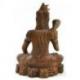 Grande statue de Shiva artisanale 50cm en bois exotique