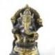 Statuette Ganesh Assis sur son Trône 13cm