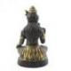 Statuette Shiva assis sur la peau de tigre 13cm en laiton