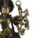 Majestueuse statue Shiva Nataraja 66cm en laiton. Artisanat asiatique. Pièce Rare