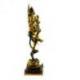 Majestueuse statue Shiva Nataraja 66cm en laiton. Artisanat asiatique. Pièce Rare