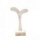 Présentoir / Support à boucles d'oreilles en bois 14cm | Finition "Blanc Cérusé"