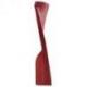 Buste - Présentoir à colliers en bois massif rouge 35cm