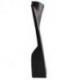 Buste - Présentoir à colliers en bois massif noir 35cm
