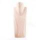 Buste - Présentoir à colliers en bois massif brut 35cm