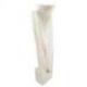 Présentoir spécial colliers longs 60cm buste en bois finition "blanc cérusé"