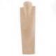 Présentoir spécial colliers longs 50cm buste en bois massif brut