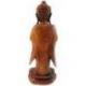 Statue de Bouddha debout 40cm bois massif sculpté main