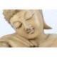 Statue du Bouddha Penseur 30cm en bois sculpté à la main
