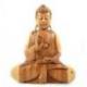 Statue Bouddha assis en position du lotus 30cm