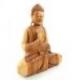 Statue Bouddha assis en position du lotus 30cm