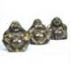 Statuettes "3 Bouddhas de la sagesse" 6cm en laiton