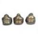 Statuettes "3 Bouddhas de la sagesse" 6cm en laiton