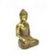 Statuette Bouddha Bhumisparsa Mûdra en laiton 7cm