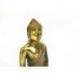 Statuette Bouddha Bhumisparsa Mûdra en laiton 7cm
