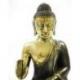 Statue Bouddha en laiton 24cm. Création artisanale en série limitée.