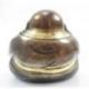 Bouddha rieur chinois. Statuette en laiton 11cm