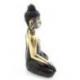 Statuette Bouddha Zen en laiton 11cm