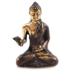 Statuette Bouddha Abhaya Mudra en laiton 7cm