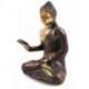 Statuette Bouddha Abhaya Mudra en laiton 7cm