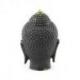 Tête de Bouddha à poser en laiton 12cm