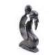 Sculpture "Couple Sensuel" en bois 20cm, couple enlacé | Cadeau d'Amour