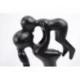 Statuette abstraite Maman et Bébé 20cm en bois | Cadeau Baby Shower