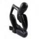 Statuette abstraite "Le Penseur" 20cm en bois Noir | Décoration Design