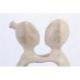 Statuette bois 20cm "Amour Infini" | Cadeau pour Couple Amoureux