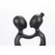 Statuette en bois sculpté "Amour Infini" 20cm | Cadeau Passionné