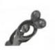 Statue abstraite "Famille Unie" 30cm en bois Noir
