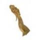 Statue abstraite Maman et Bébé 50cm en bois Brut
