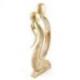 Sculpture moderne "Couple Sensuel" 50cm en bois | Cadeau érotique
