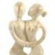 Statue Couple « Danseurs Complices » 30cm en bois | Célébration d'Amour