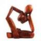 Sclupture abstraite "Le Penseur" 40cm en bois | Authentique et Contemporaine