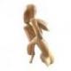 "Le Penseur" Statue abstraite 30cm en bois Brut