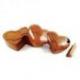 Boîte à Secrets double cœur en bois 15cm