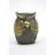 Les 3 chouettes "Secret du Bonheur". Statuettes  en laiton