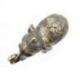Statuette éléphant indien en laiton 12cm