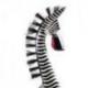 Statue Zèbre 60cm déco ambiance savane africaine