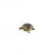Statuette miniature Tortue de Terre en laiton 4cm