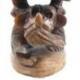 Les 3 singes de la sagesse 40cm - Statue en bois format XL
