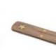Porte-encens en bois motif Étoile - Pour bâtons