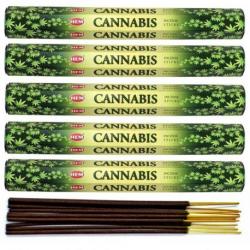 Encens parfum Cannabis Lot de 100 bâtons marque HEM