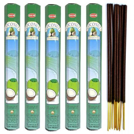 Encens Noix de Coco Lot de 100 bâtons | HEM