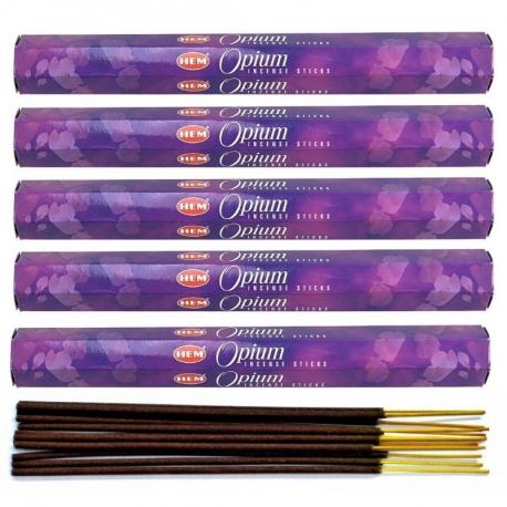 Encens parfum Opium Lot de 100 bâtons marque HEM